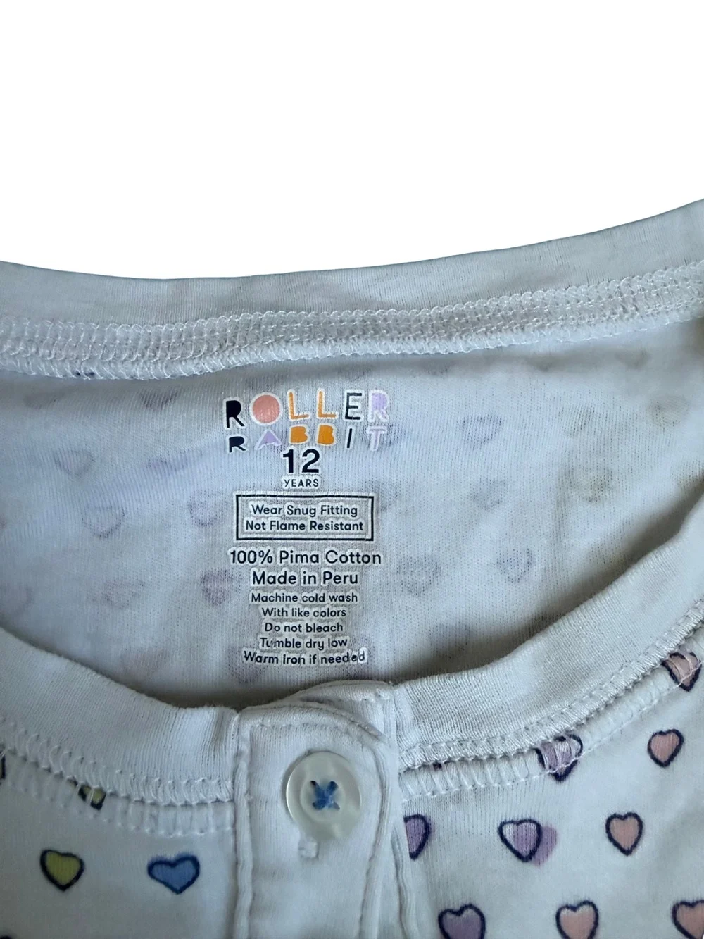 Mackage x Roller Rabbit Heart PJ Bundle 💕 Sz 12